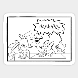 That's DnD - Screaming Good Time Sticker